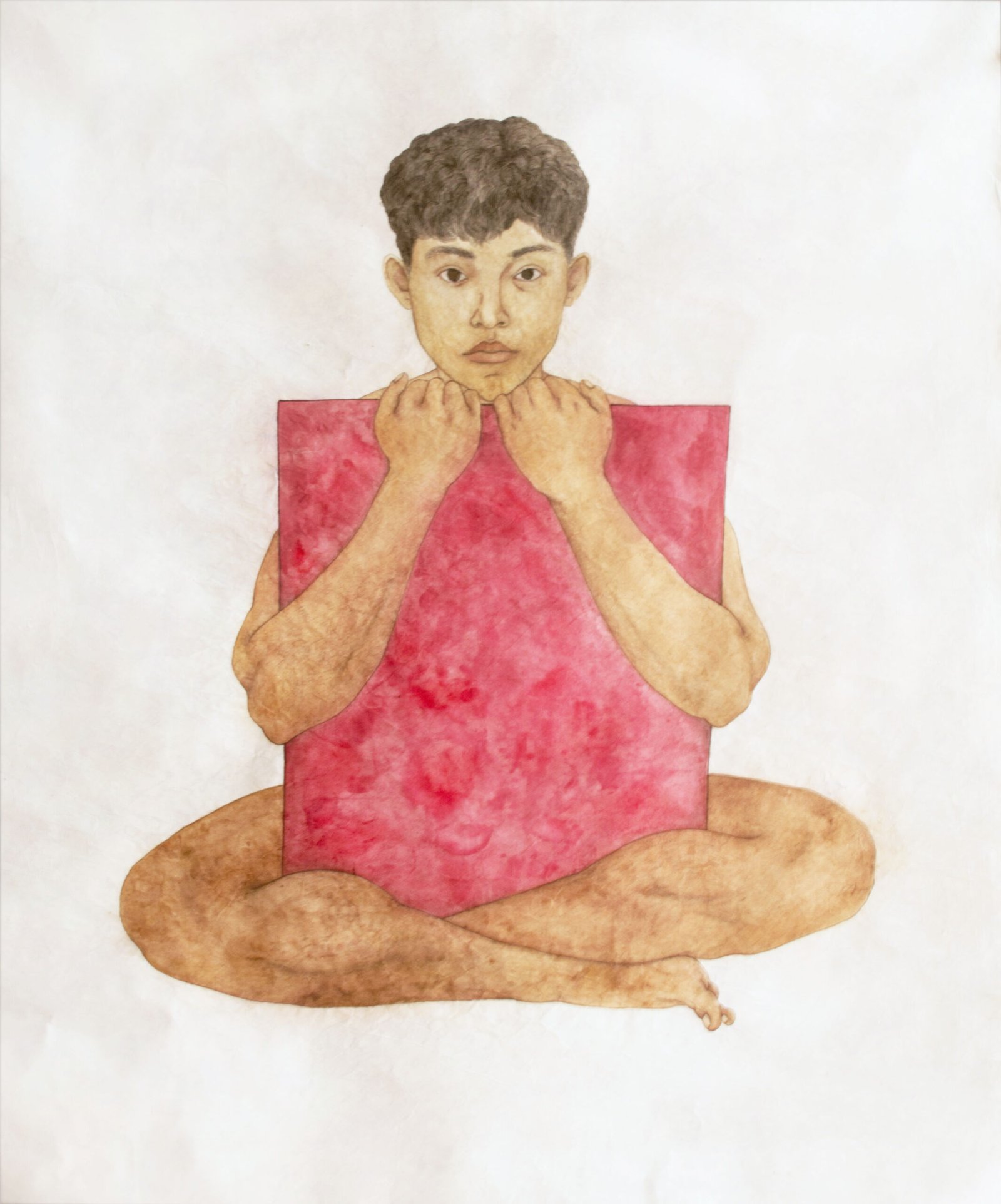 Untitled 04_ink and watercolor on rice paper (chinese painting)_110 x 90 cm_ 2018